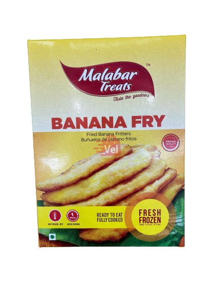 Malabar Treat Banana Fry 350G Frozen