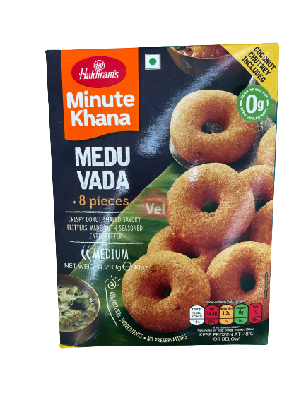 Haldirams Medu Vada 283G Frozen