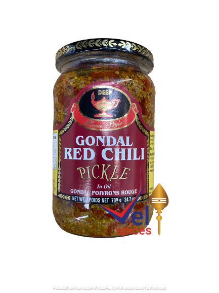 Deep Gondal Redchilli Pickle 700G