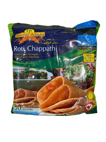 Instant Delight Roti Chappathi 1Kg Frozen