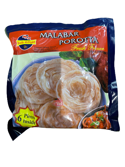 Daily Delight Malabar Parotta 1kg Frozen