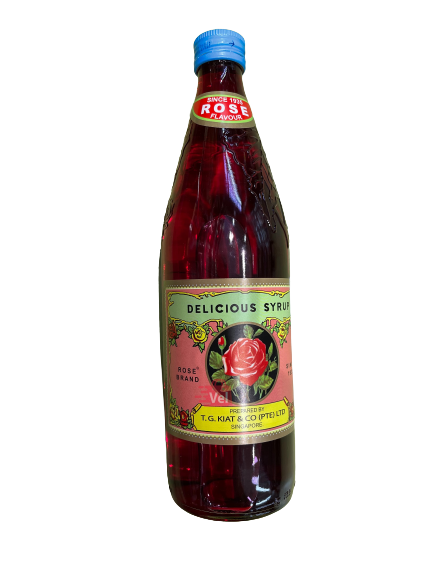 Delicious Syrup Rose Flavour 750Ml