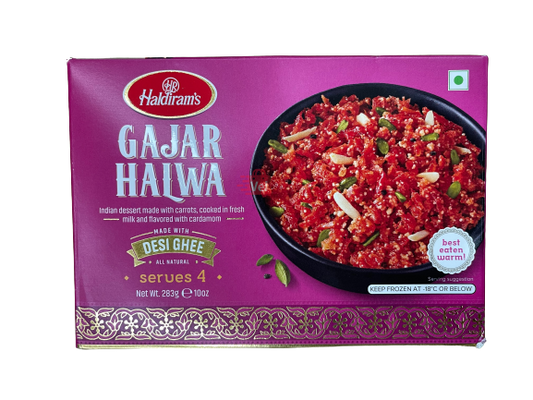 Haldirams Gajar Halwa 283G Frozen
