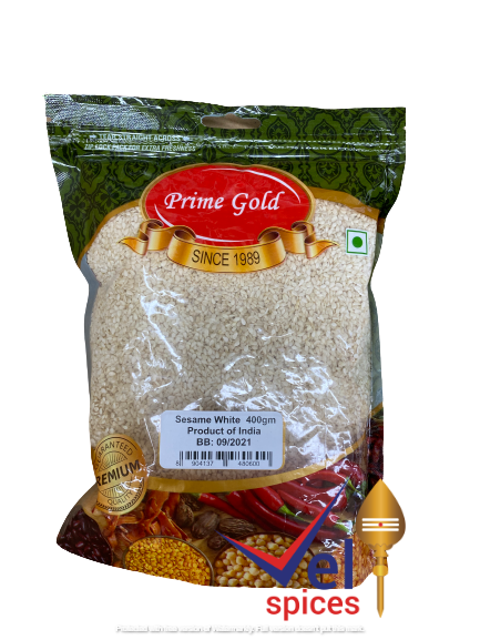 Prime Gold Sesame Seed White 400G