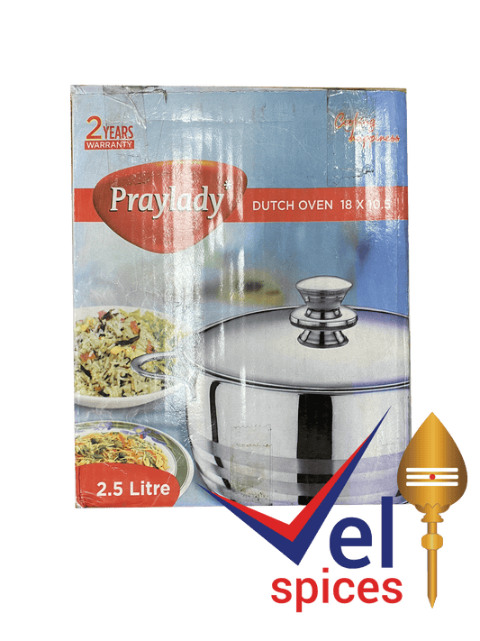 PrayLady Dutch Oven 18x10.5 2.5L