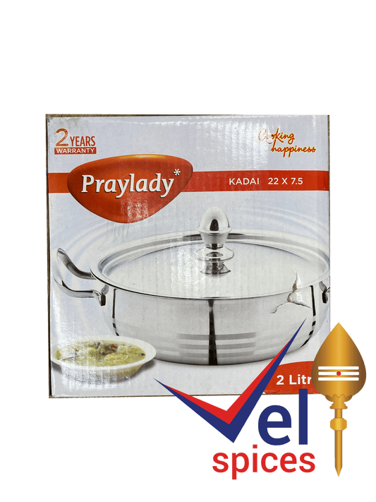 PrayLady Kadai 22x7.5 2L