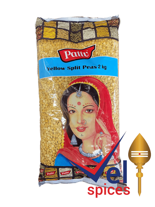 Pattu Yellow Split Peas 2Kg