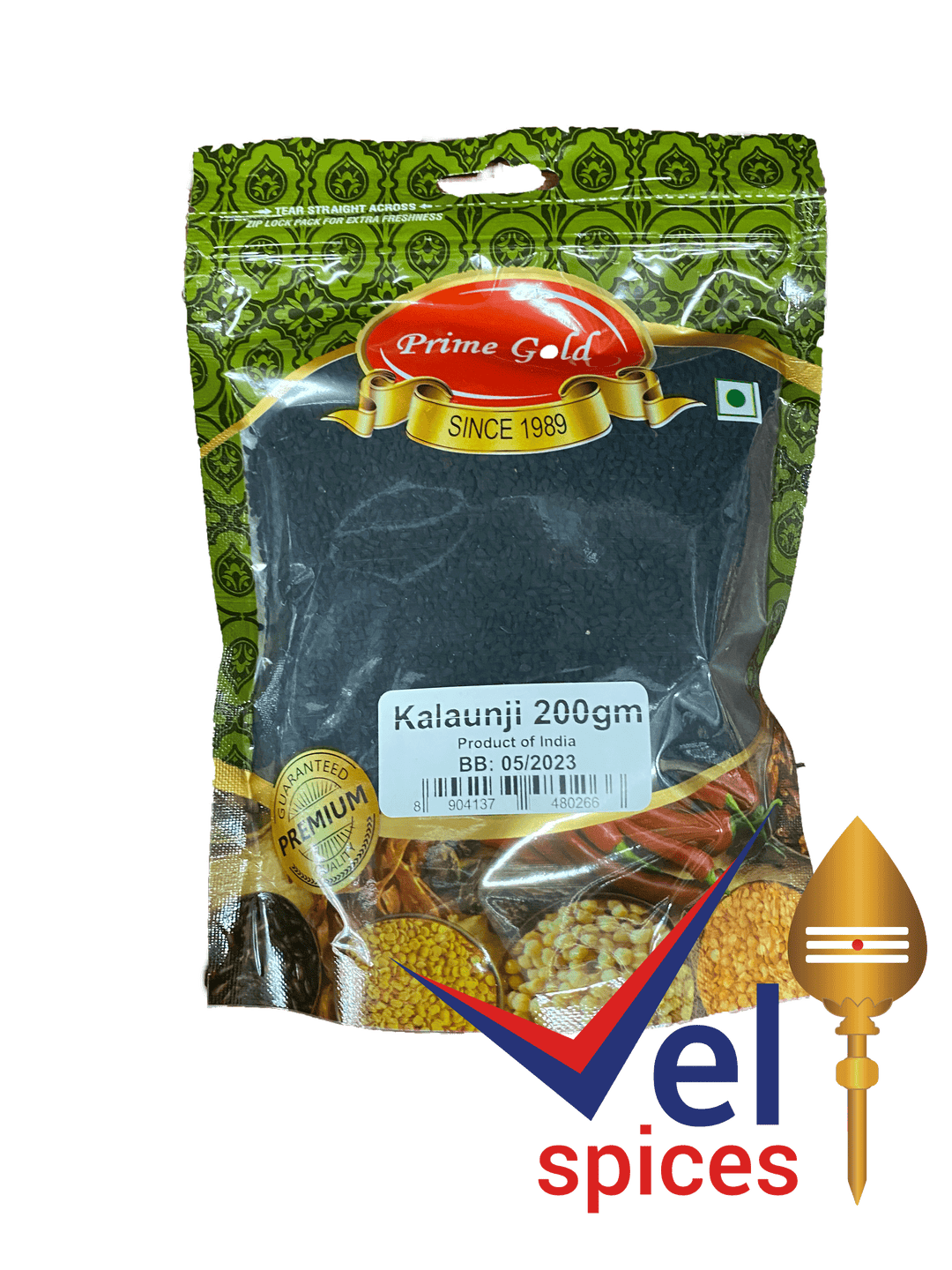Prime Gold Nigella Seed (Kalonji) 200G