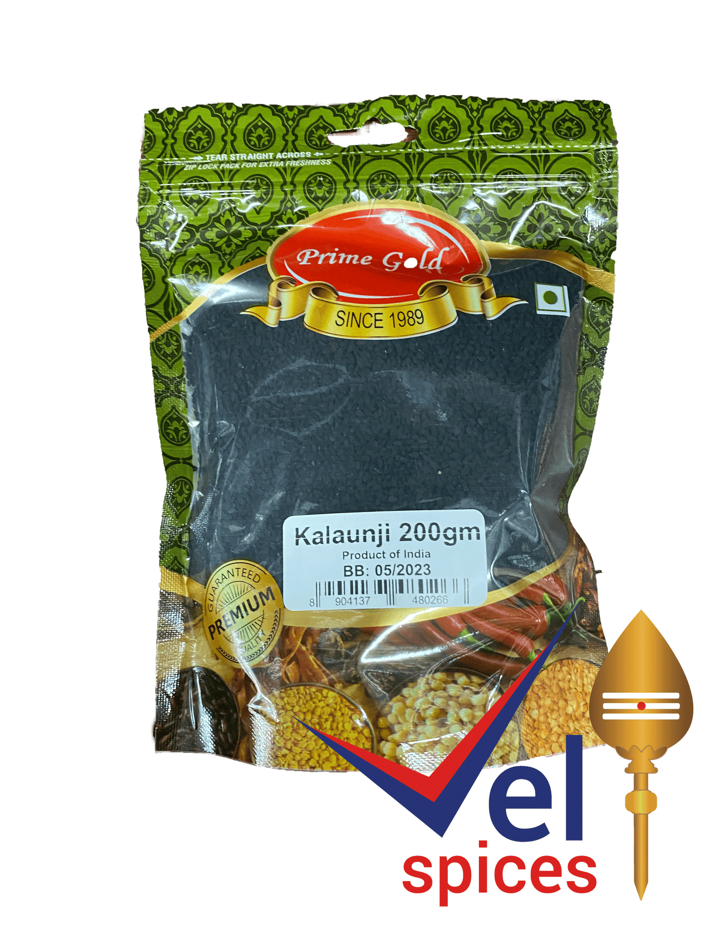 Prime Gold Nigella Seed (Kalonji) 200G