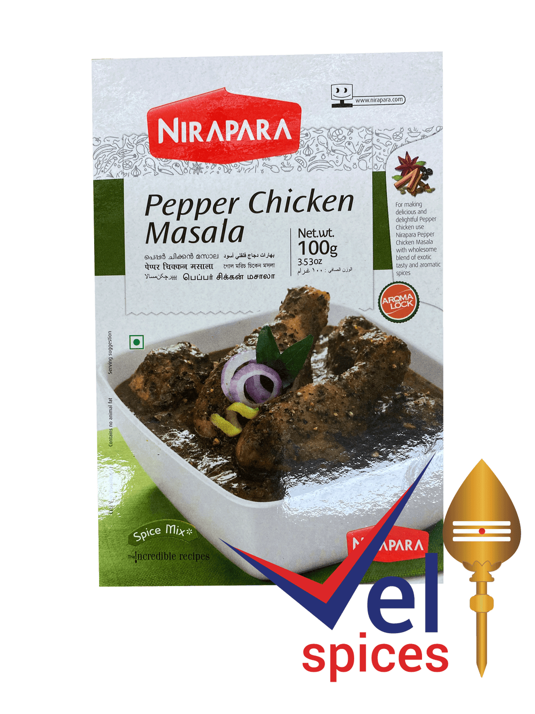 Nirapara Pepper Chicken Masala 100G