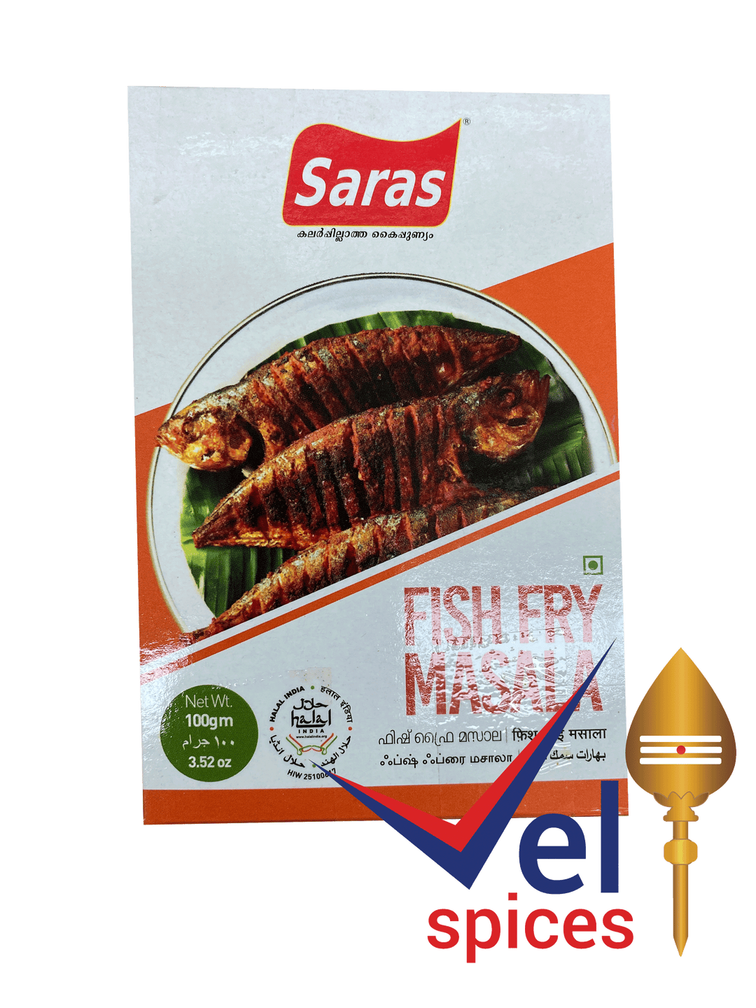 Saras Fish Fry Masala 100G