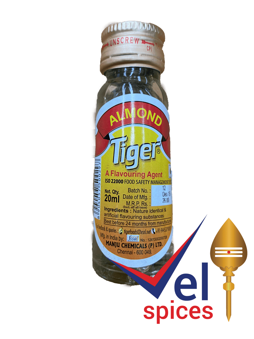 Tiger Almond Essence 20Ml