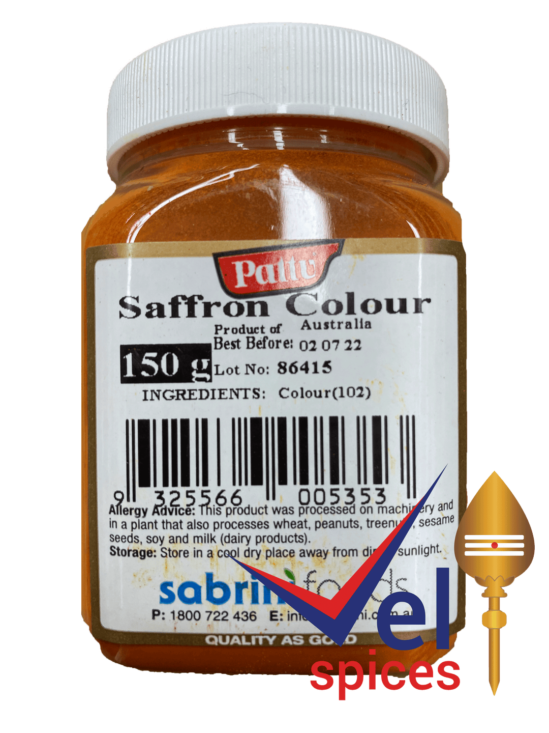 Pattu Saffron Colour 150G