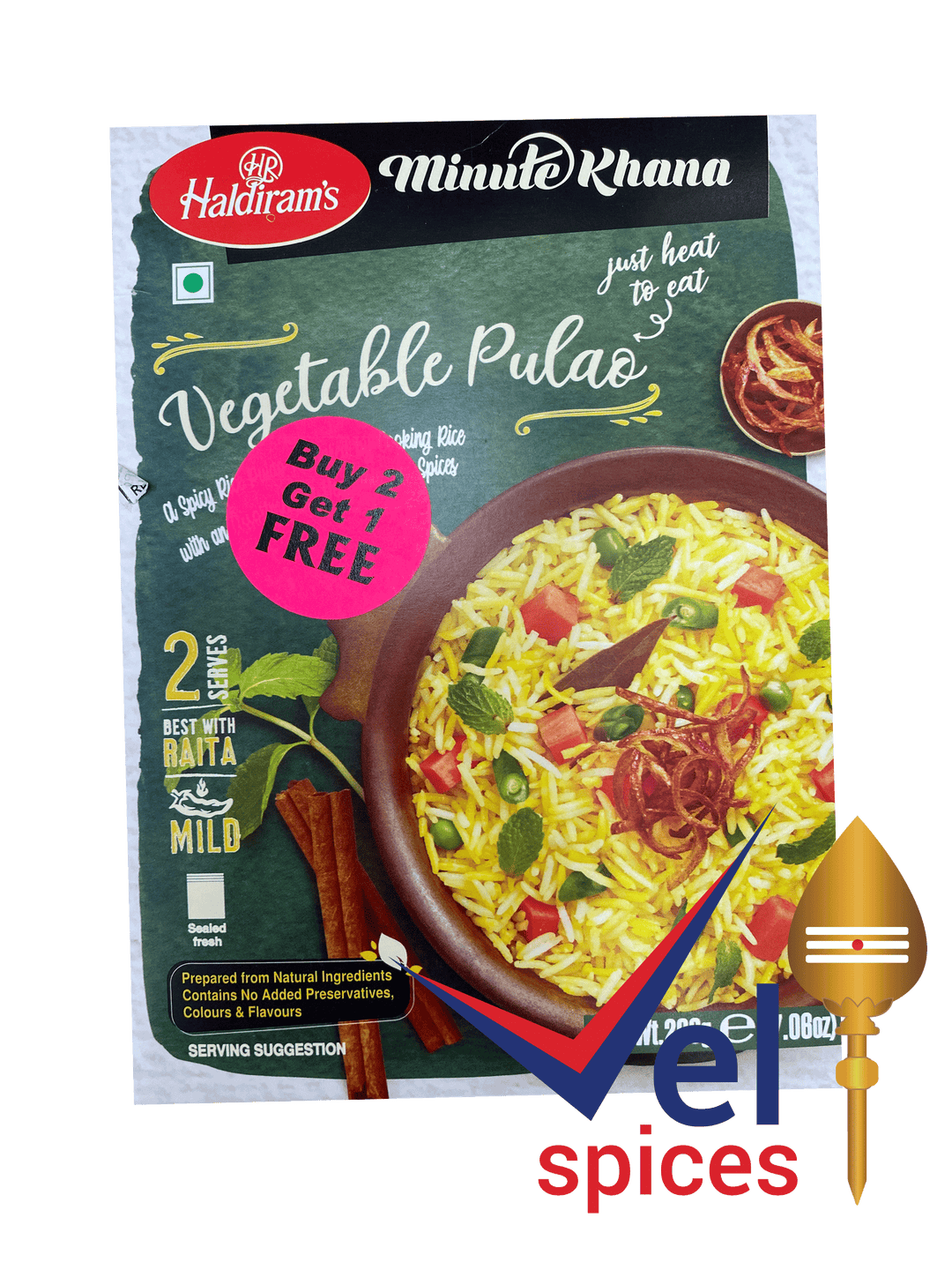 Haldirams Vegetable Pulao 300G