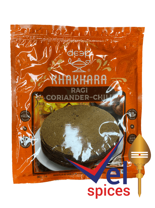 Deep Ragi Coriander Chilli Khakhara 200G