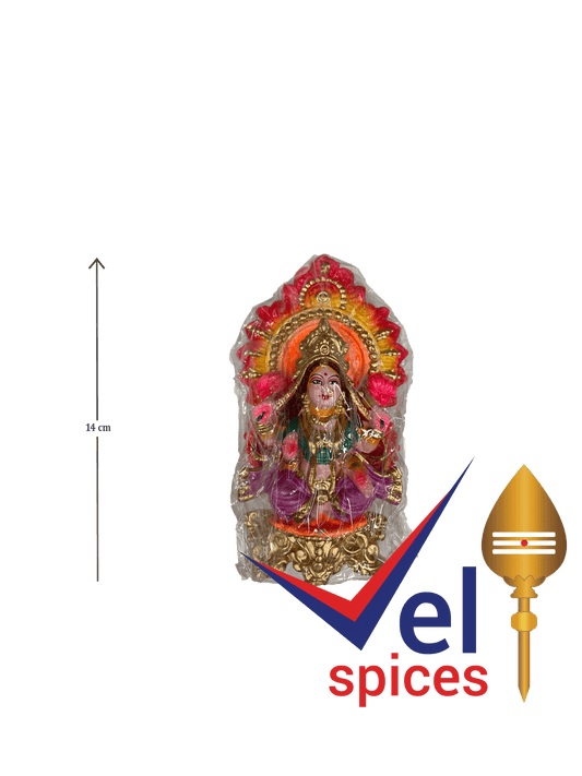 Goddess Lakshmi Idol 14cm