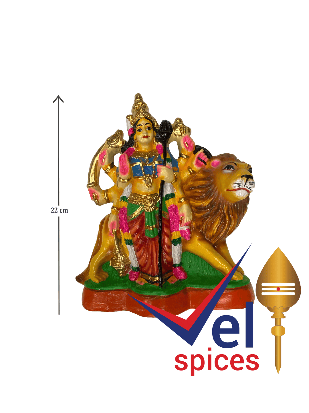 Goddess Durga Idol 22cm