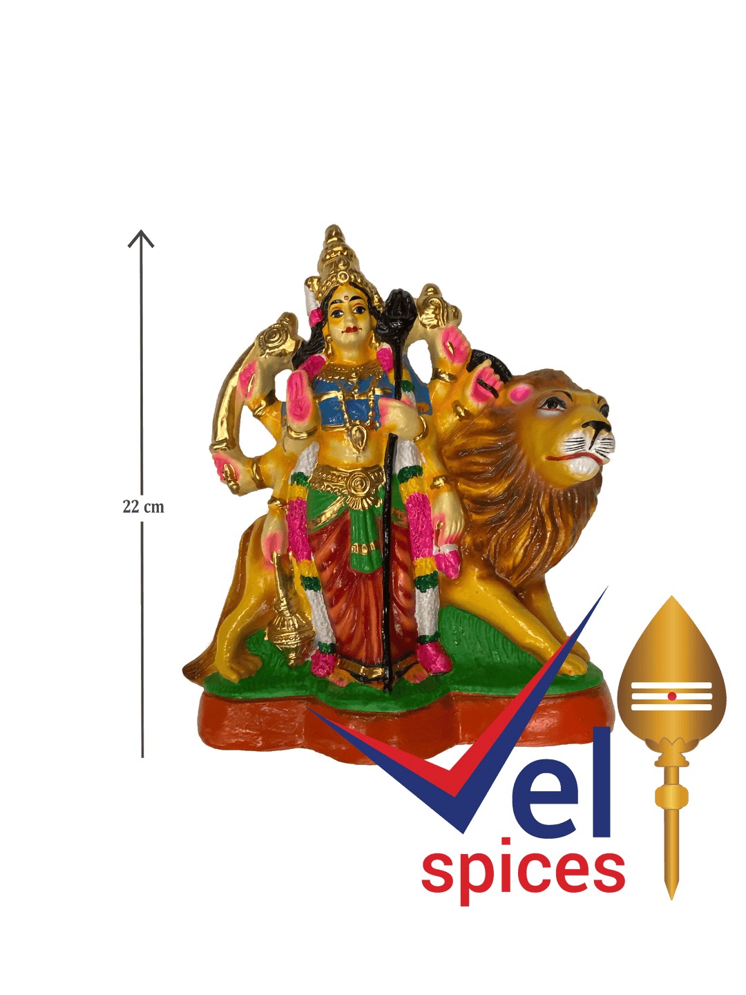 Goddess Durga Idol 22cm