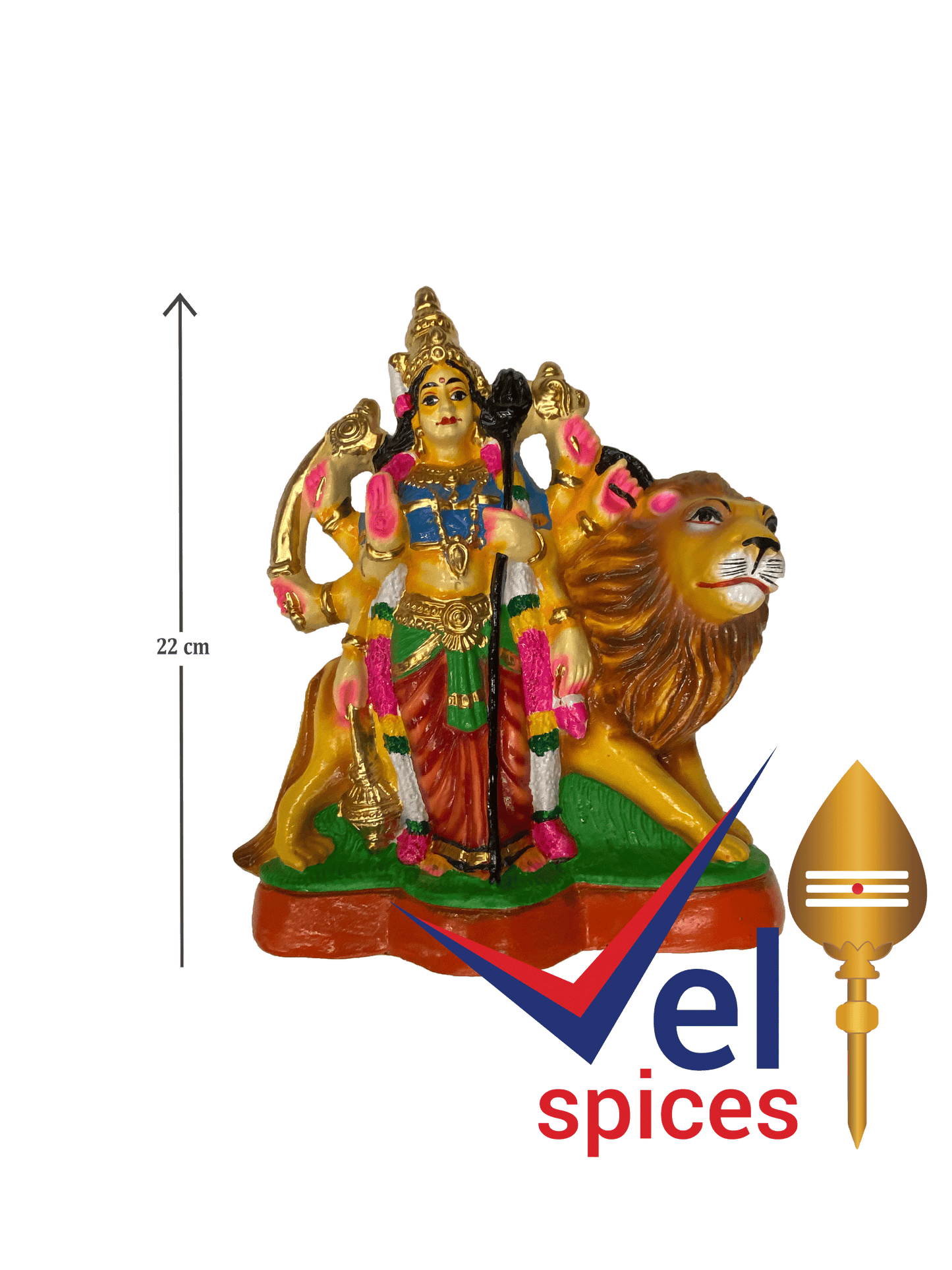 Goddess Durga Idol 22cm