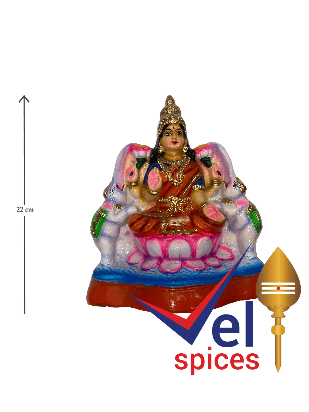 Goddess Lakshmi Idol 22cm