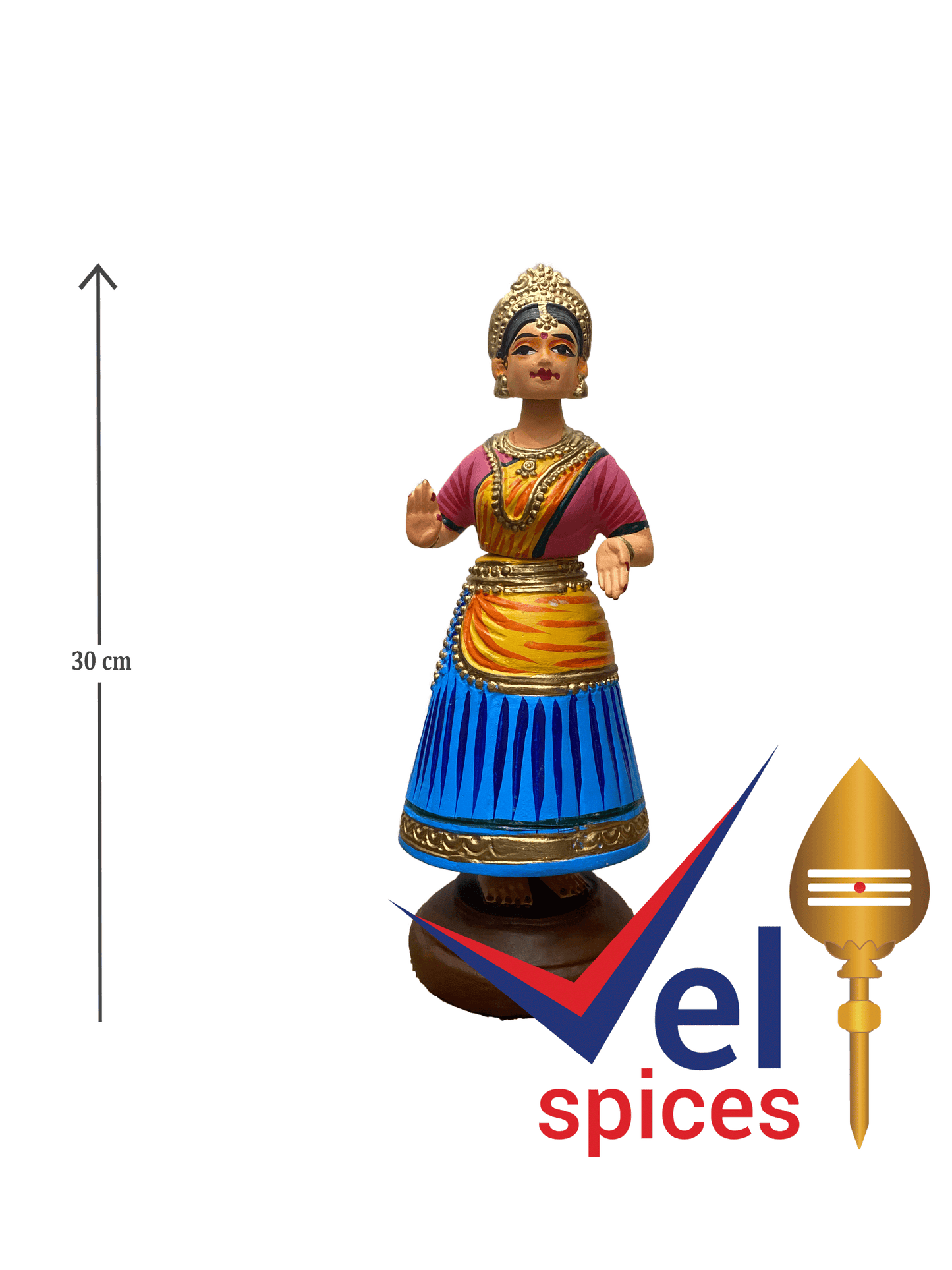 Tanjavur Doll 30cm