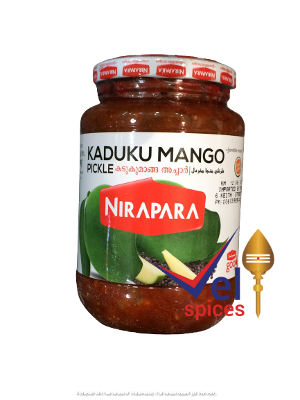 Nirapara Kaduku Mango Pickle 400G