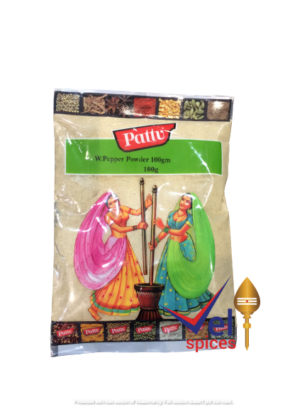 Pattu White Pepper Powder 100G