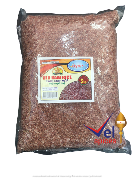 Buy Velspices Red Raw Rice 5Kg Online Melbourne - Velspices Australia
