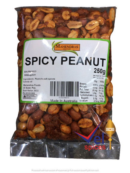 Mahendra Spicy Peanuts 250G