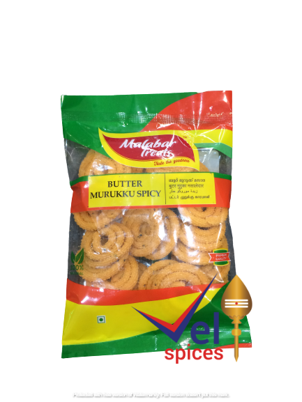 Malabar Butter Murukku Spicy 170G