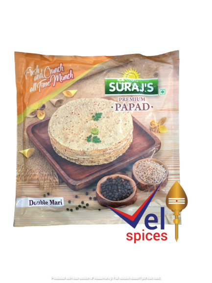 Surajs Double Mari Papadam 200G