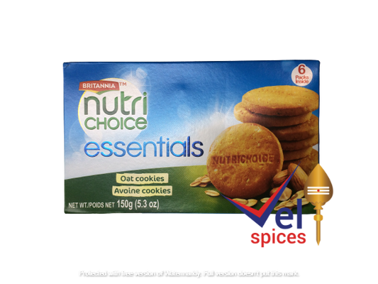 Britannia Nutrichoice Oat Cookies 150G
