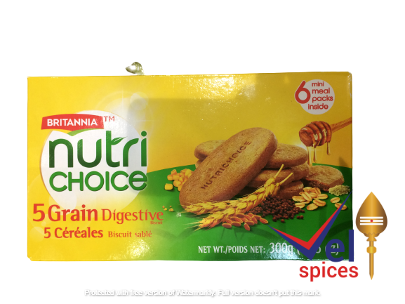 Britannia 5 Nutri Choice Biscuits 250G