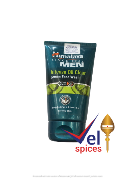 Himalaya Men Intense Oil Clear Lemon Face Wash 100Ml