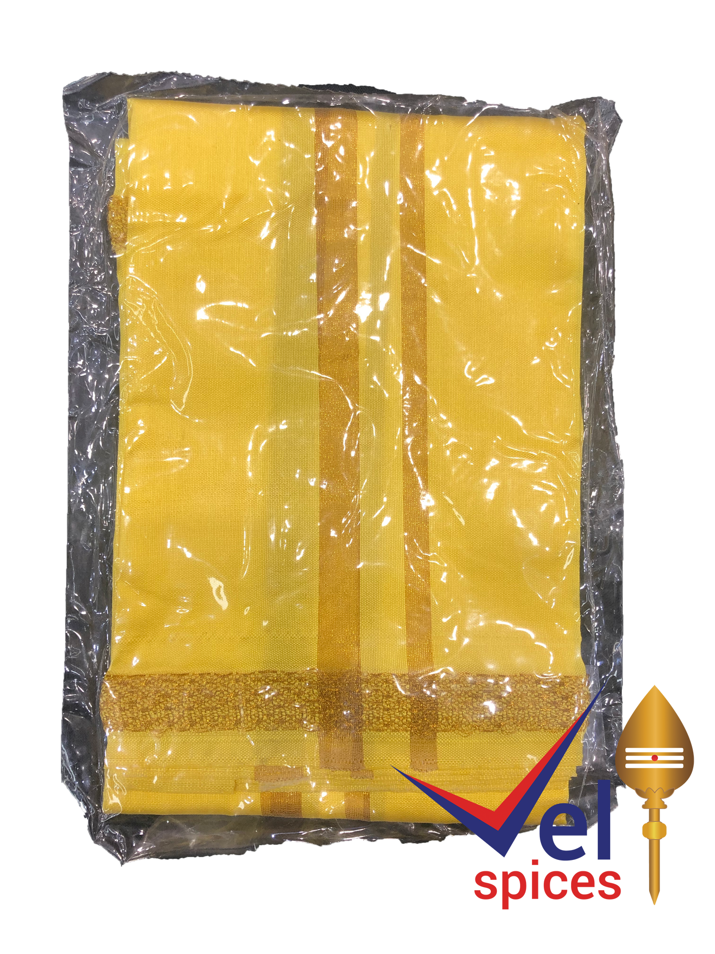 Small Dhoti (Cloth) Yellow 70cm