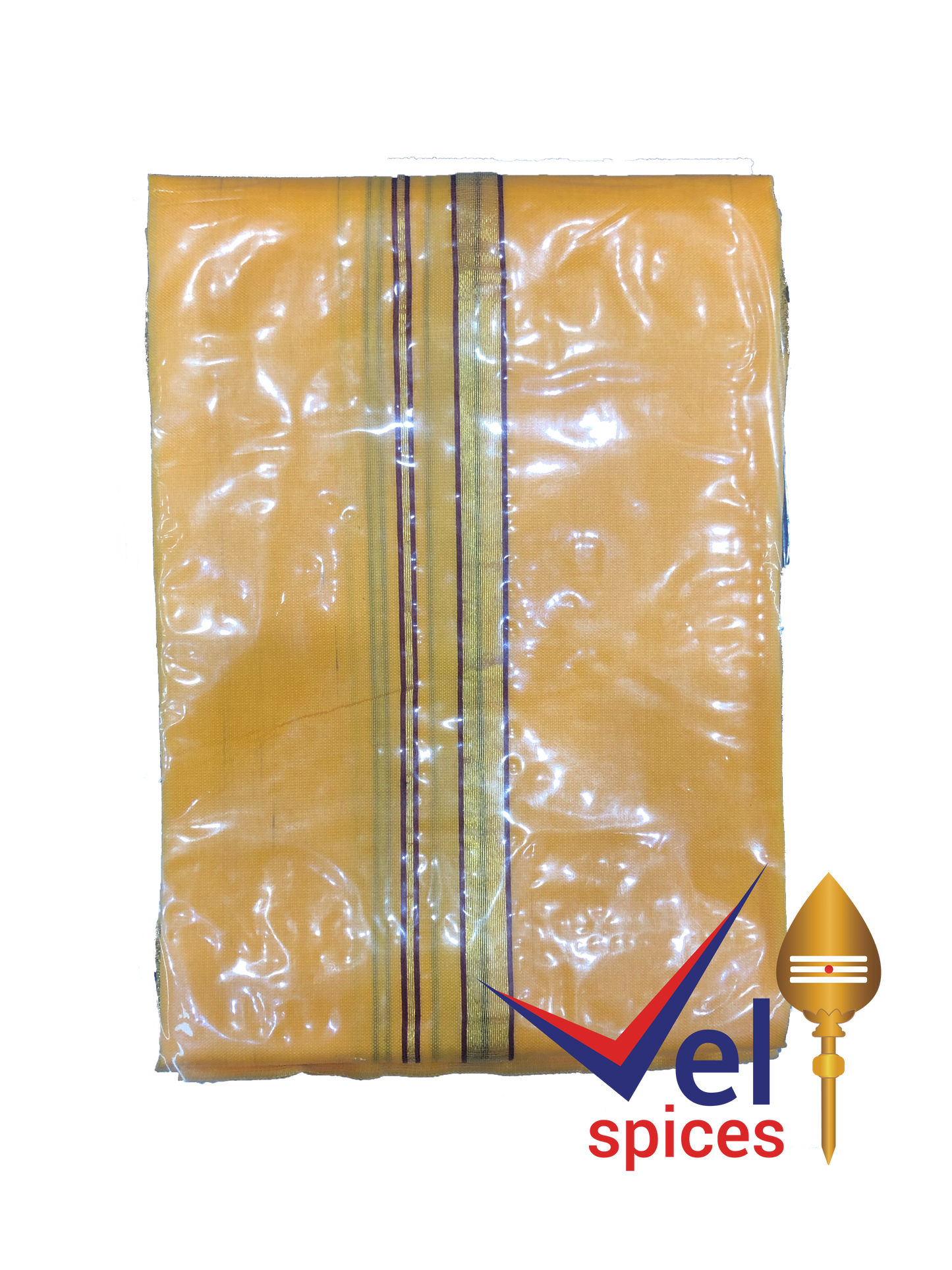 Small Dhoti (Cloth) Orange 70cm