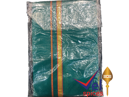 Small Dhoti (Cloth) Dark Green (Teal) 70cm