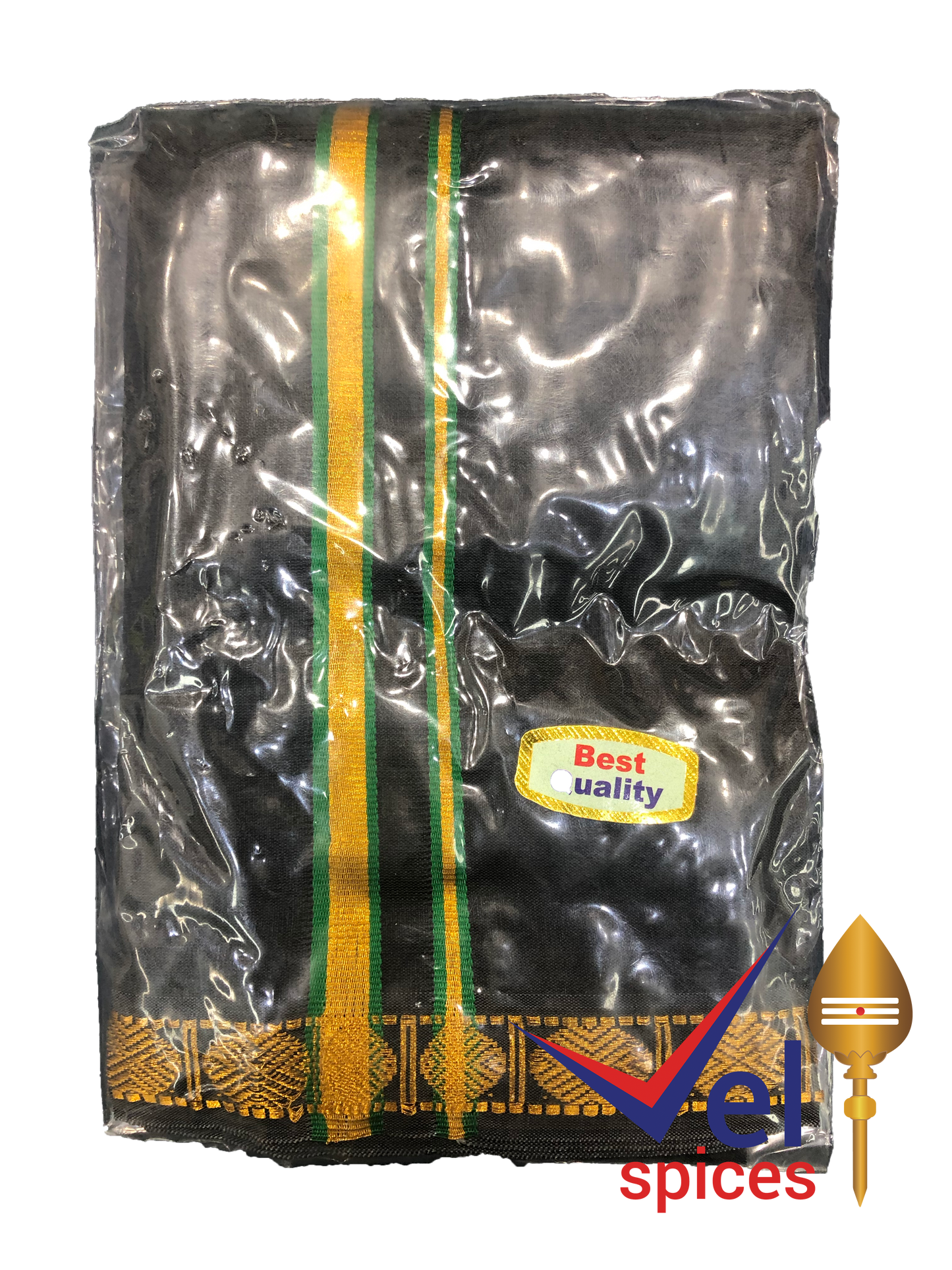 Small Dhoti (Cloth) Black 70cm