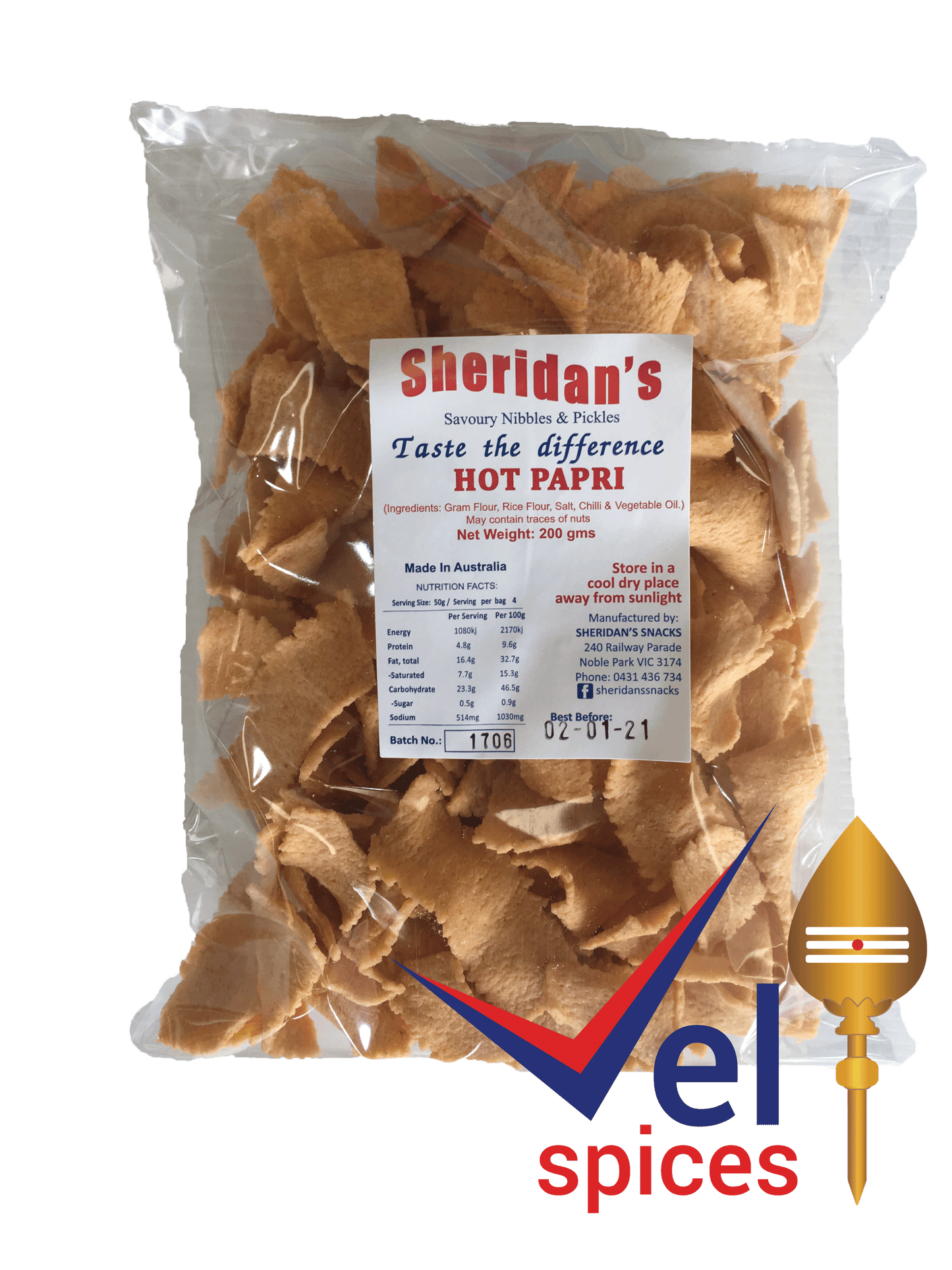 Sheridans Papri 340G