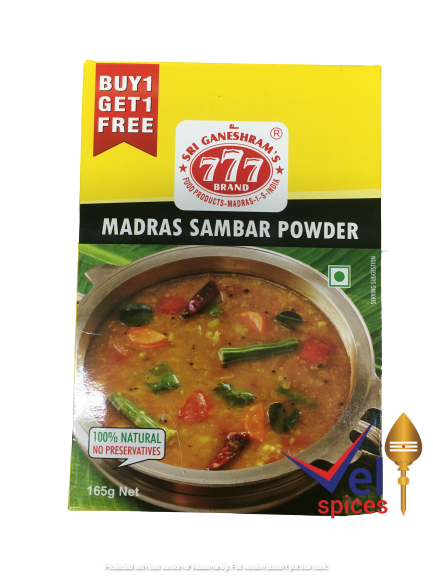 777 Madras Sambar Powder 165G