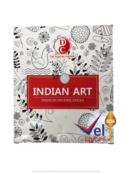 DC Indian Art Premium Incense Sticks Value Pack (12 Packs)