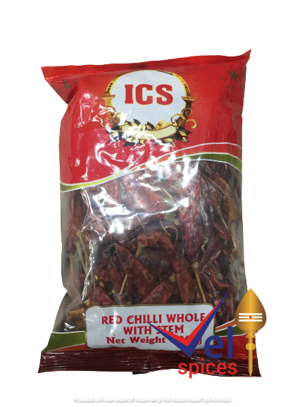 Ics Red Chilli With Stem 200G