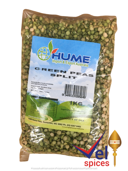 Hume Green Peas Split 1Kg