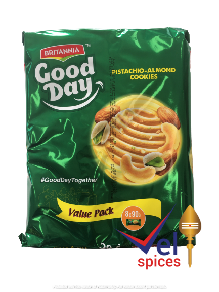 Britannia Goodday Pistachio-Almond Cookies Value Pack 720G