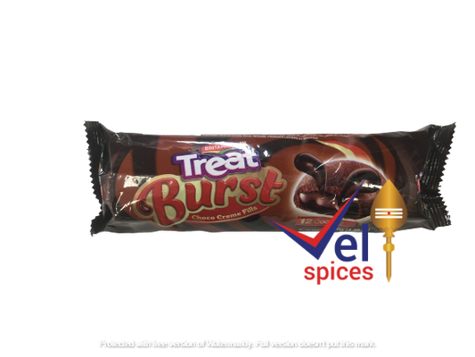 Britannia Treat Burst Choco Creme Fill Biscuits 64G