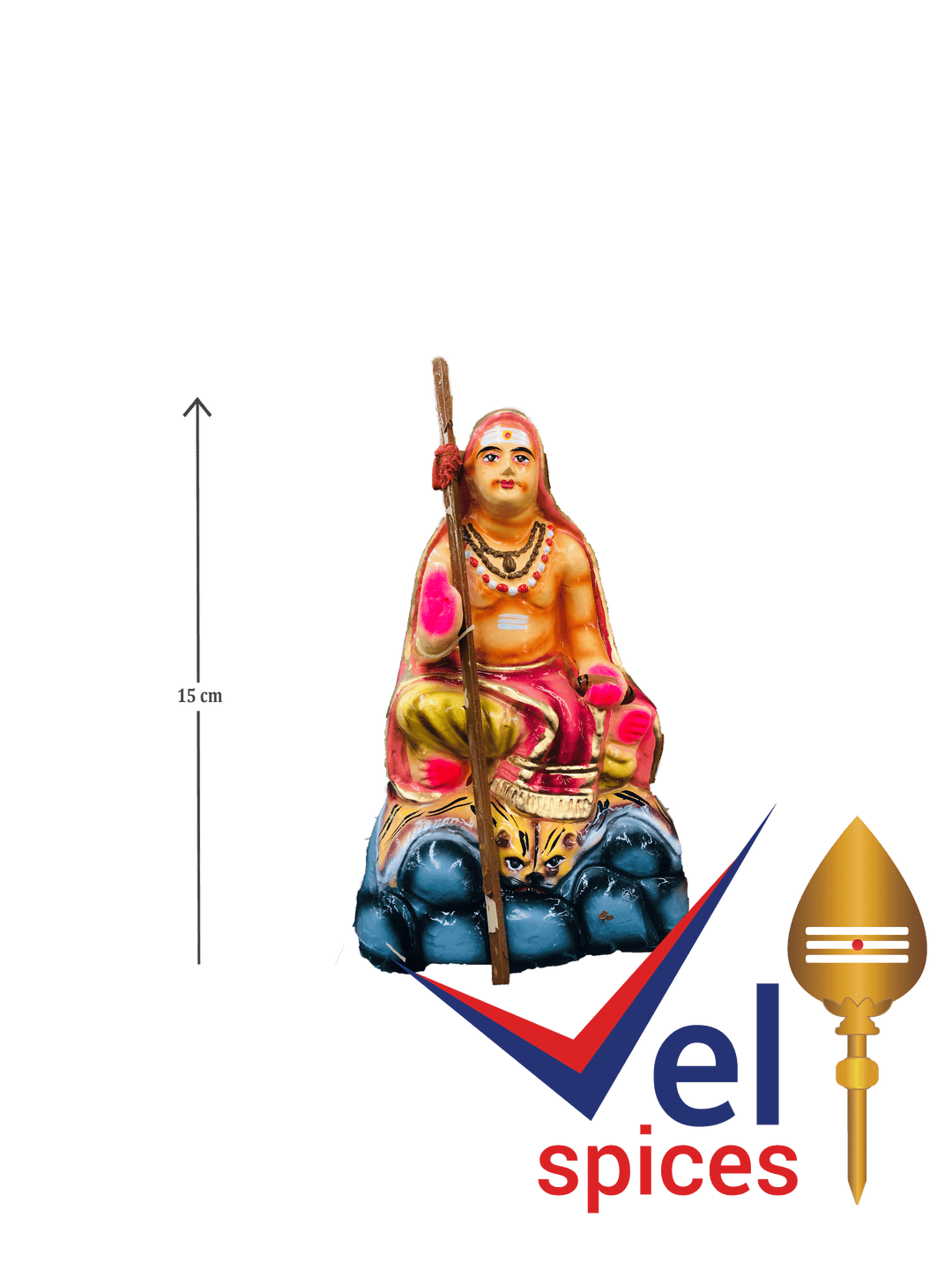 Shri Shankaracharya Idol 15cm