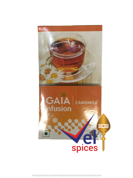 Gaia Green Tea Camomile 25 Bags