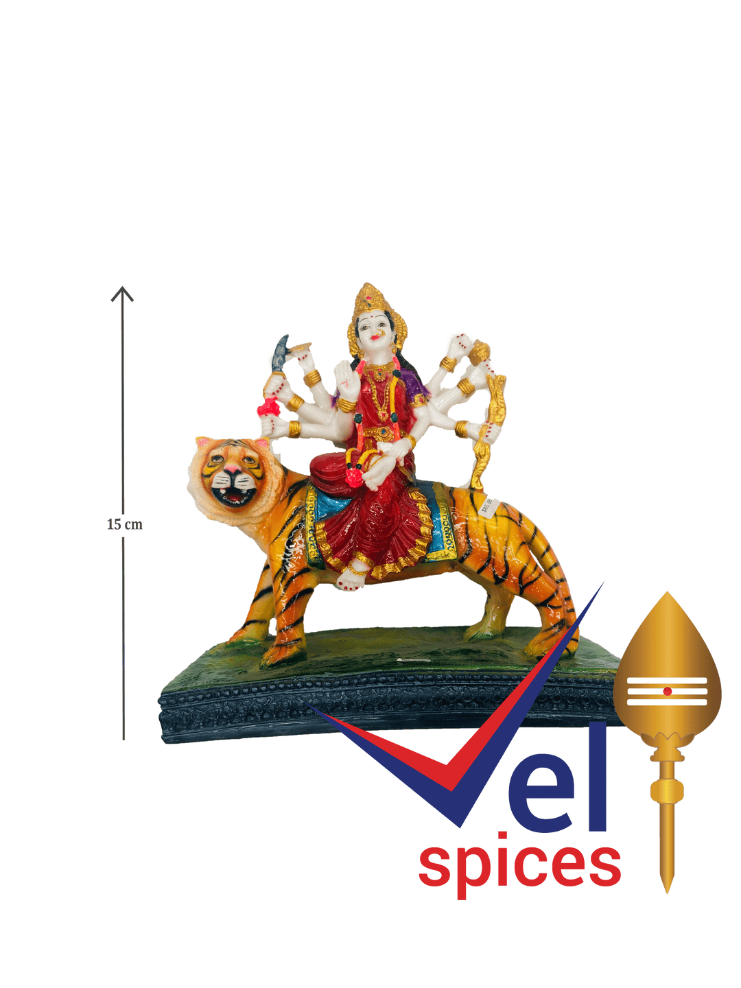 Goddess Durga Idol 15cm