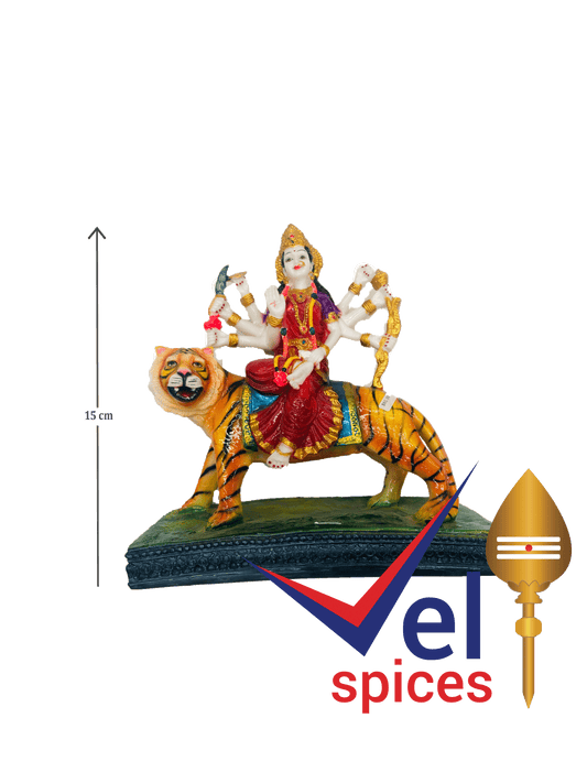 Goddess Durga Idol 15cm