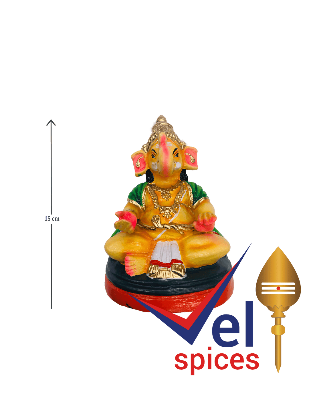 God Ganesh Idol 15cm